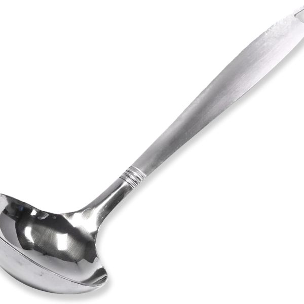 Cooking spoon, 11.5 inches, stainless steel